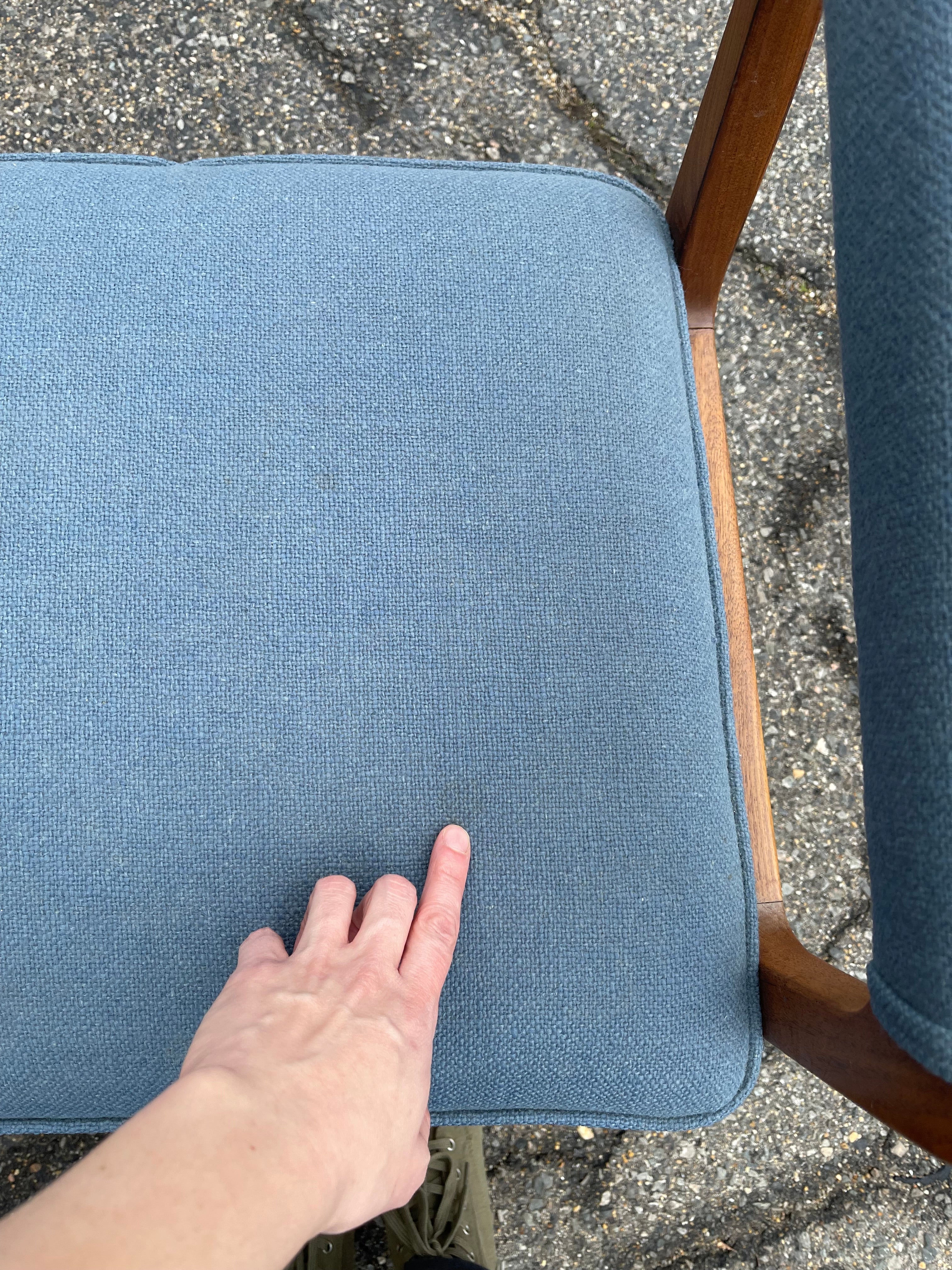 Milo Baughman Square Backed Chair Set