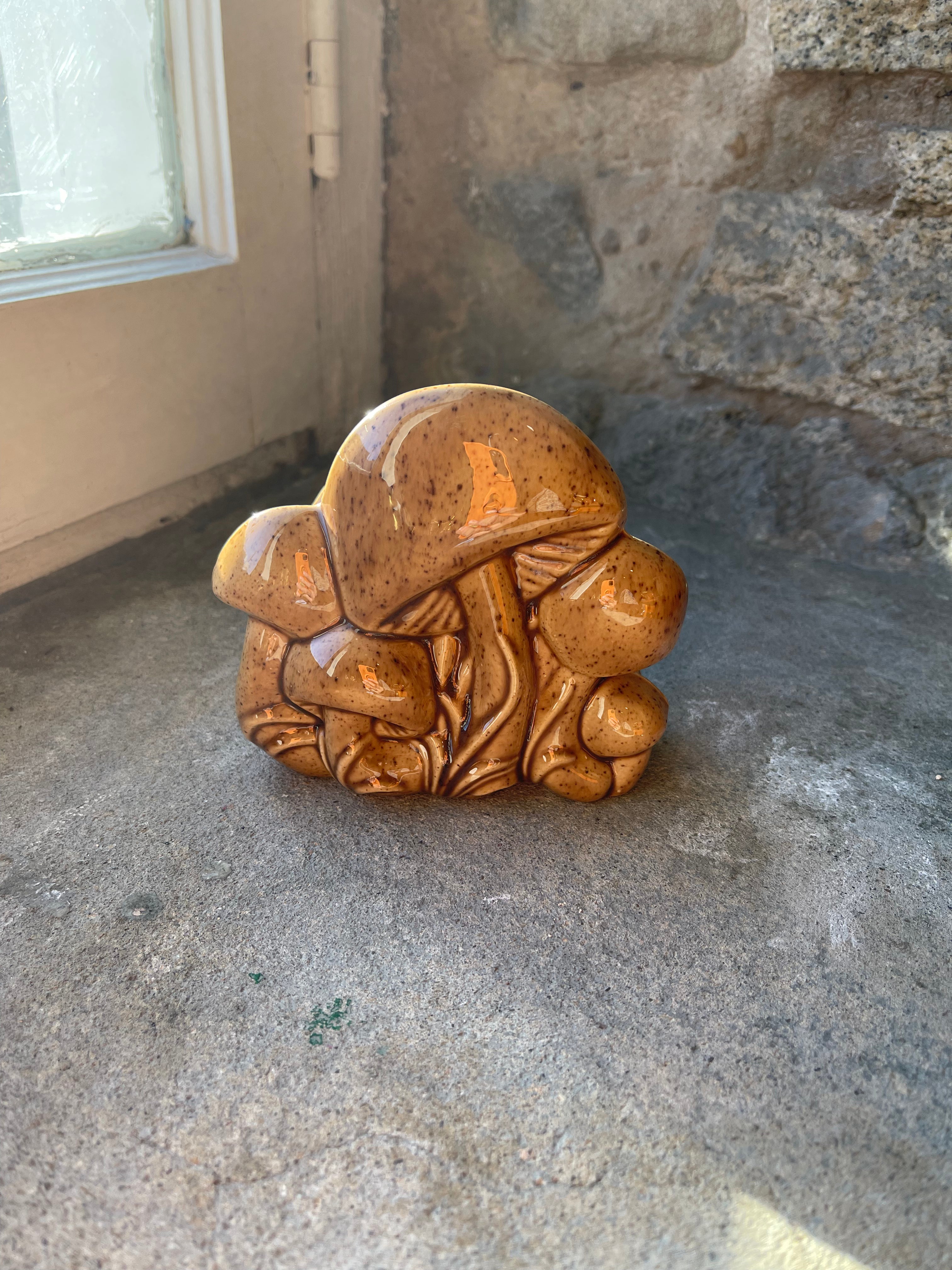 Ceramic Mushroom Napkin Holder