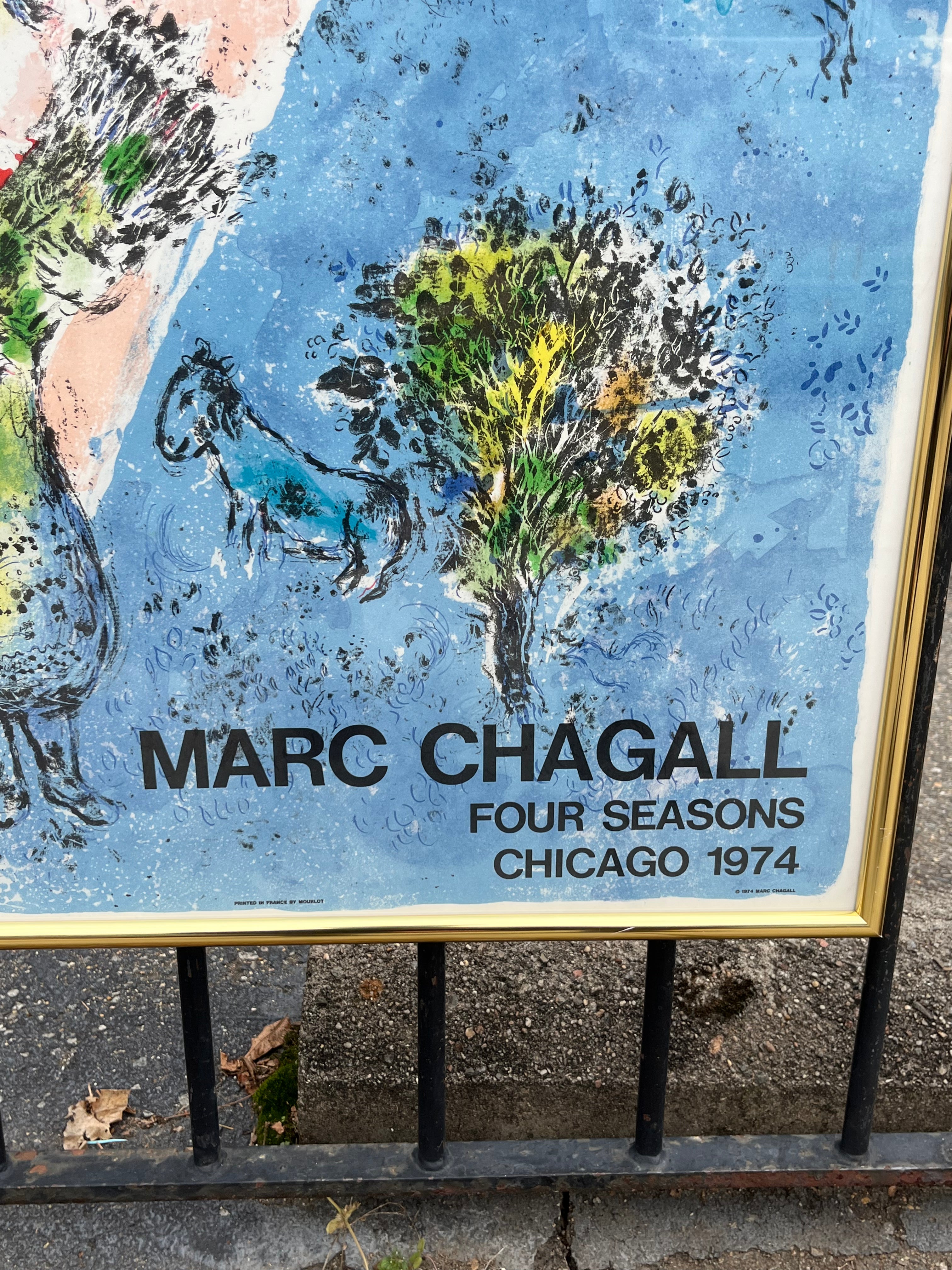 Chagall “Four Seasons” Poster