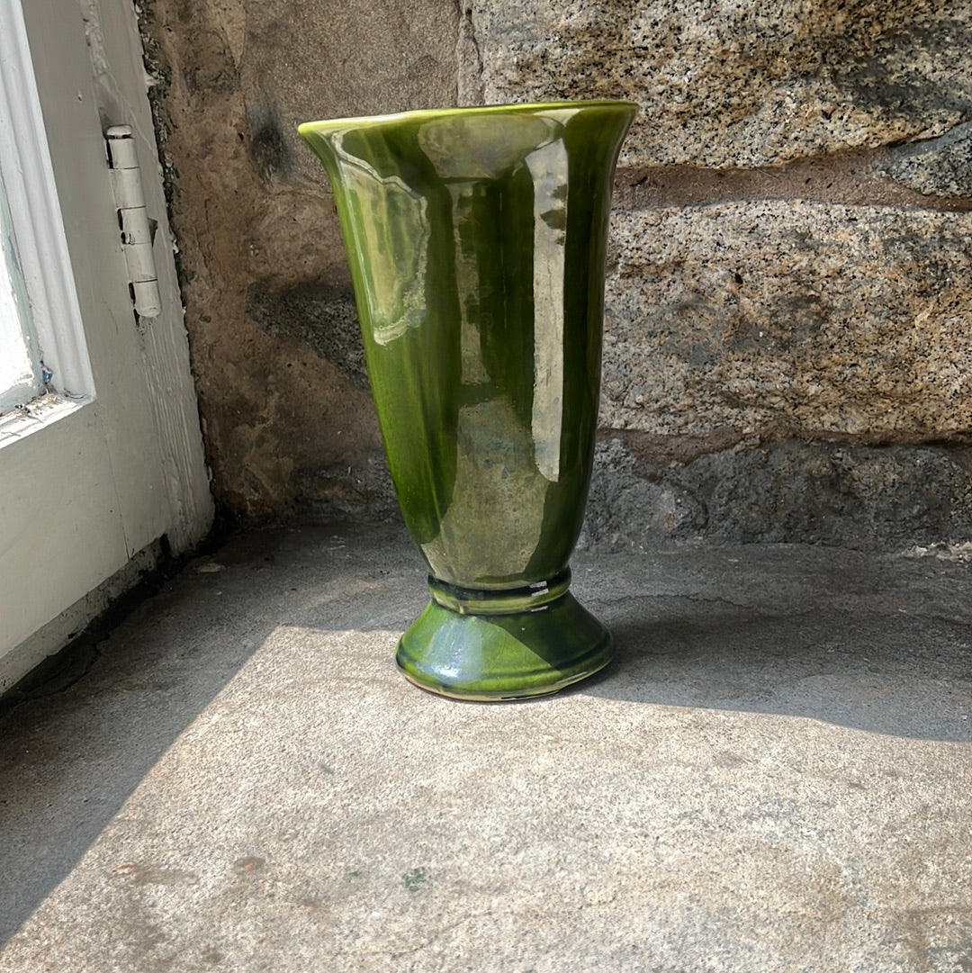 Green Ceramic Vase