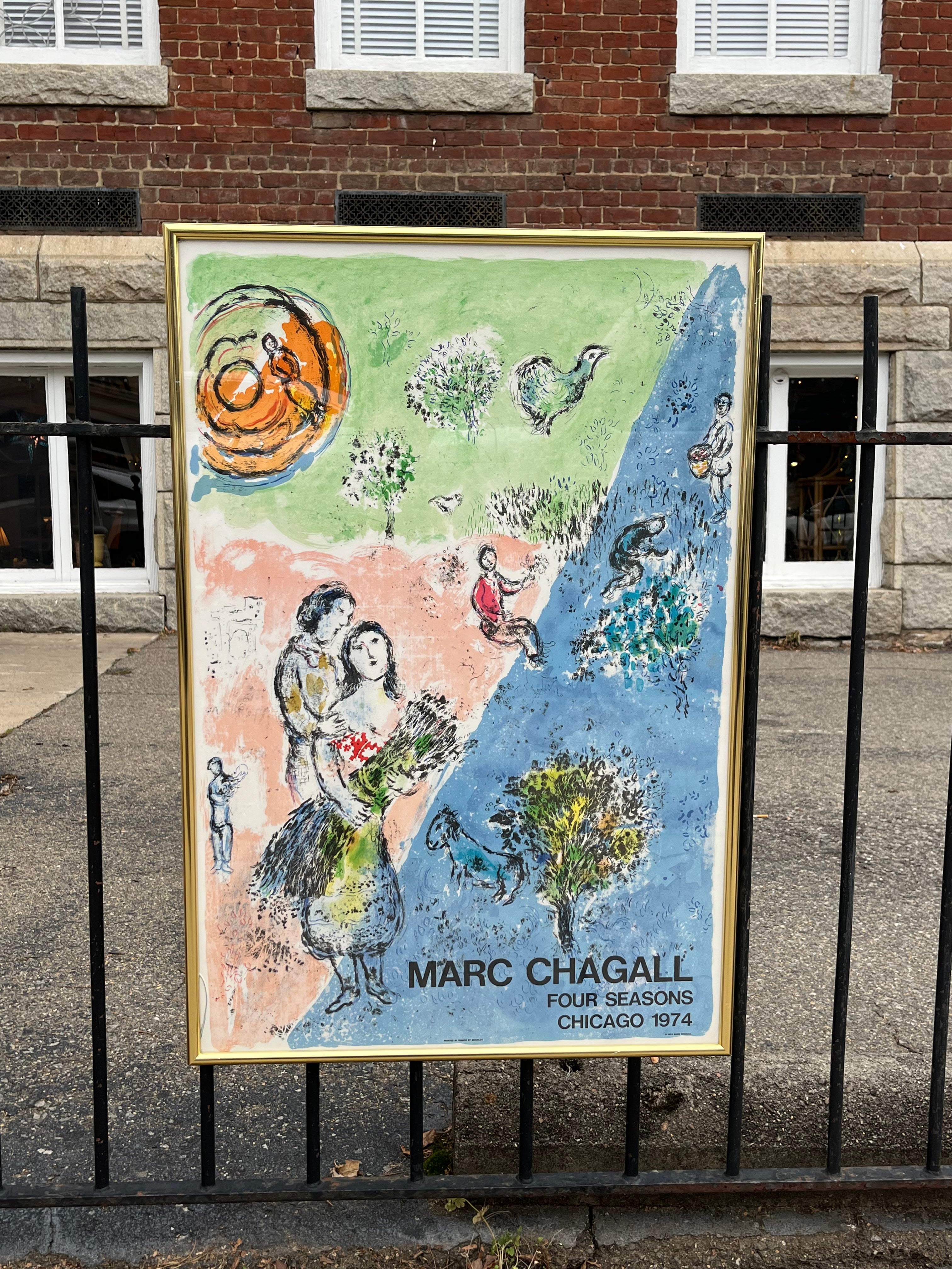 Chagall “Four Seasons” Poster