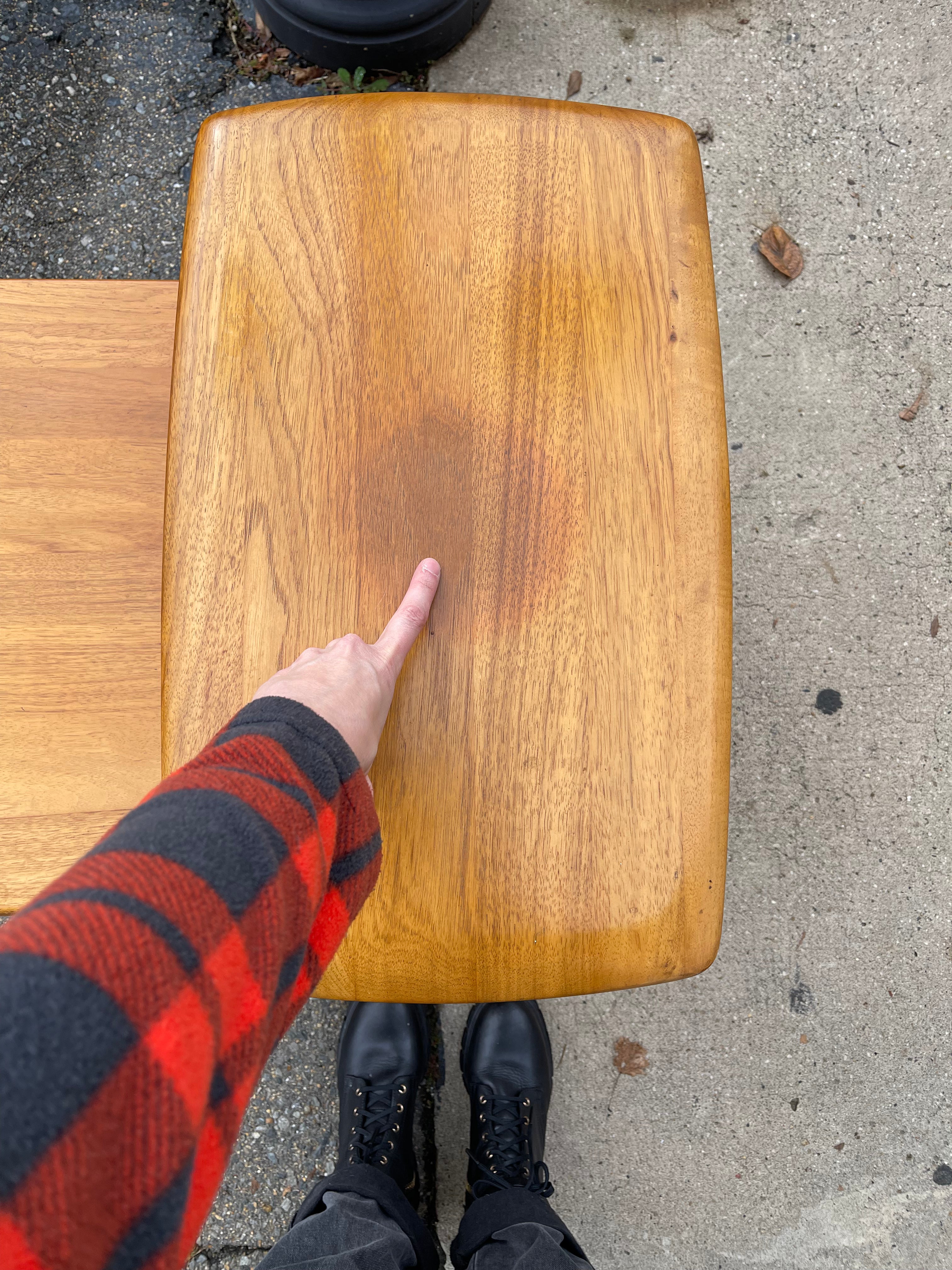 Solid Wood Step-Up Table