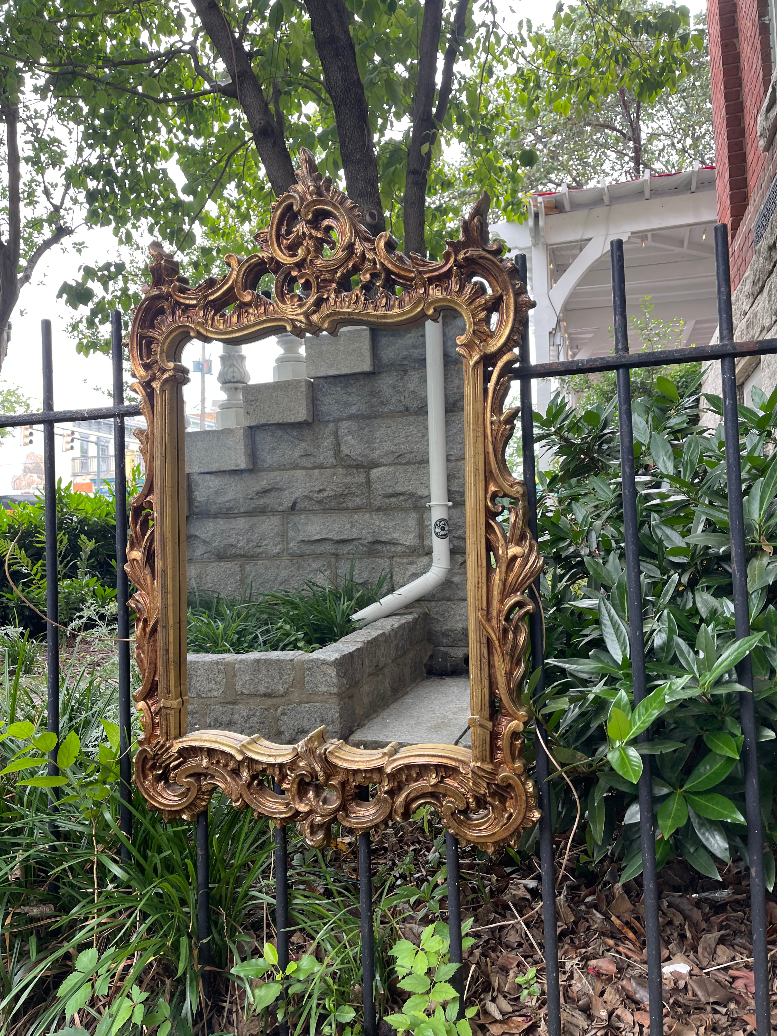 Gold Ornate Mirror