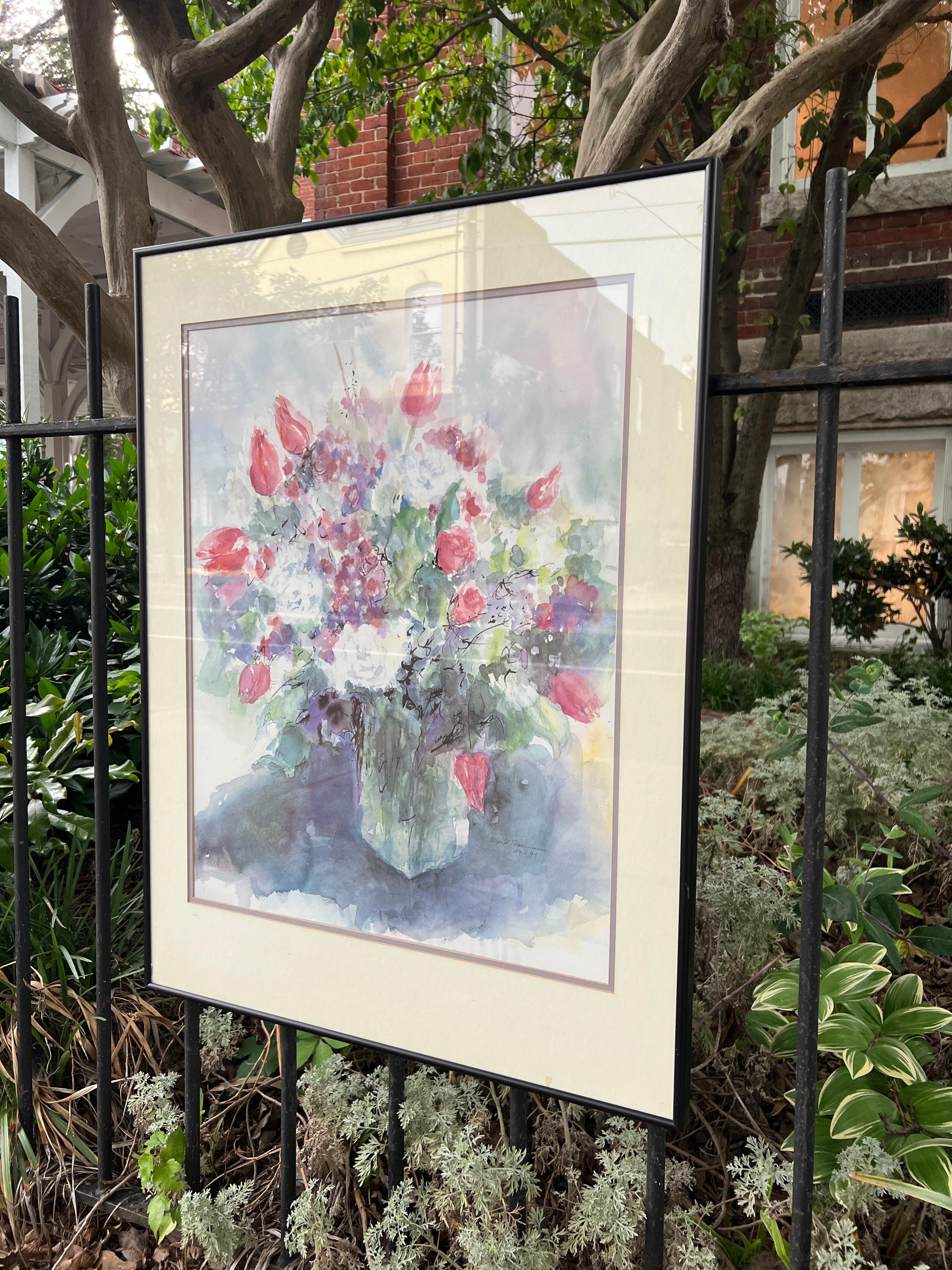 Floral Bouquet Framed Print