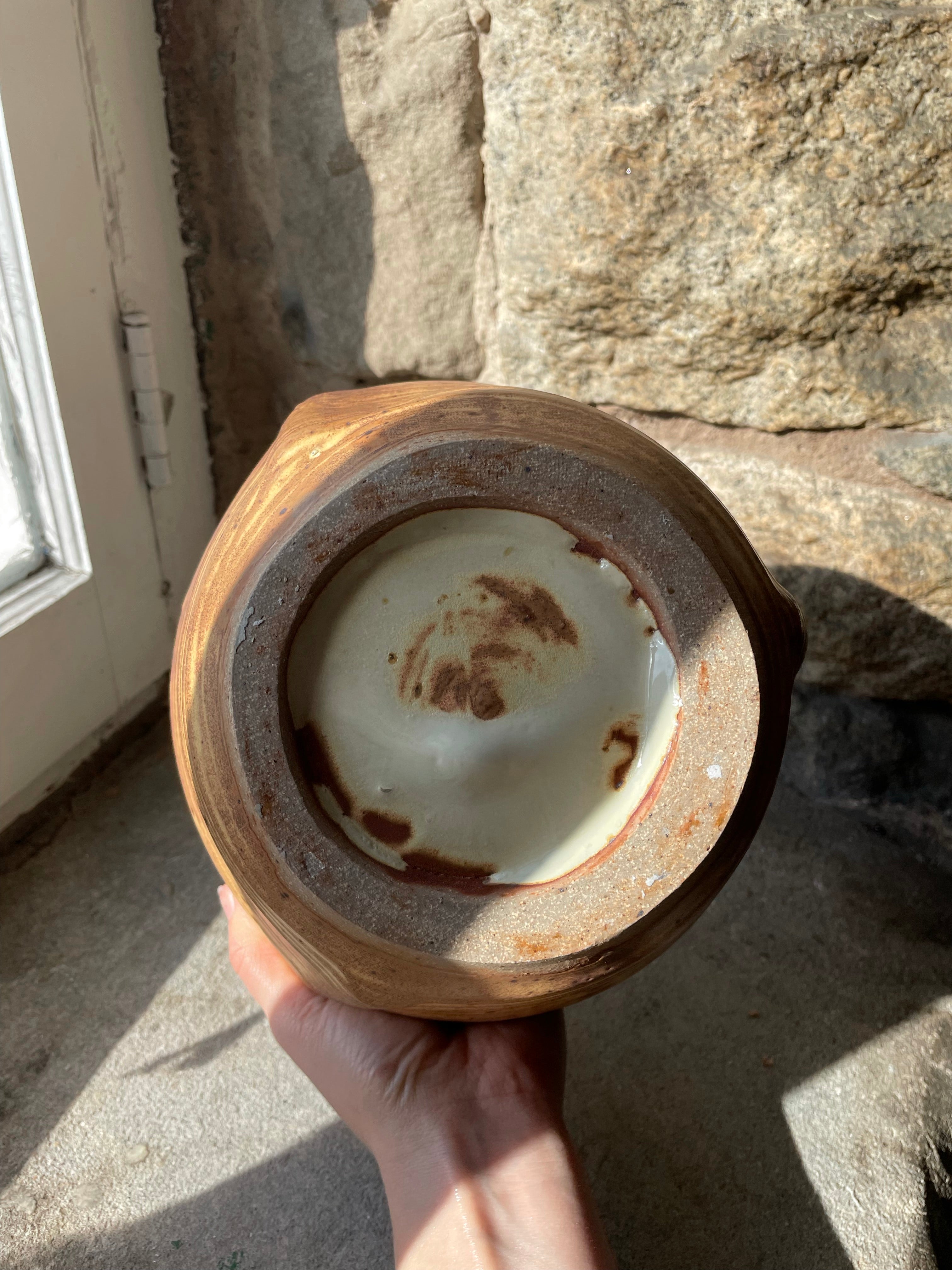 Heavy Handmade Planter Bowl
