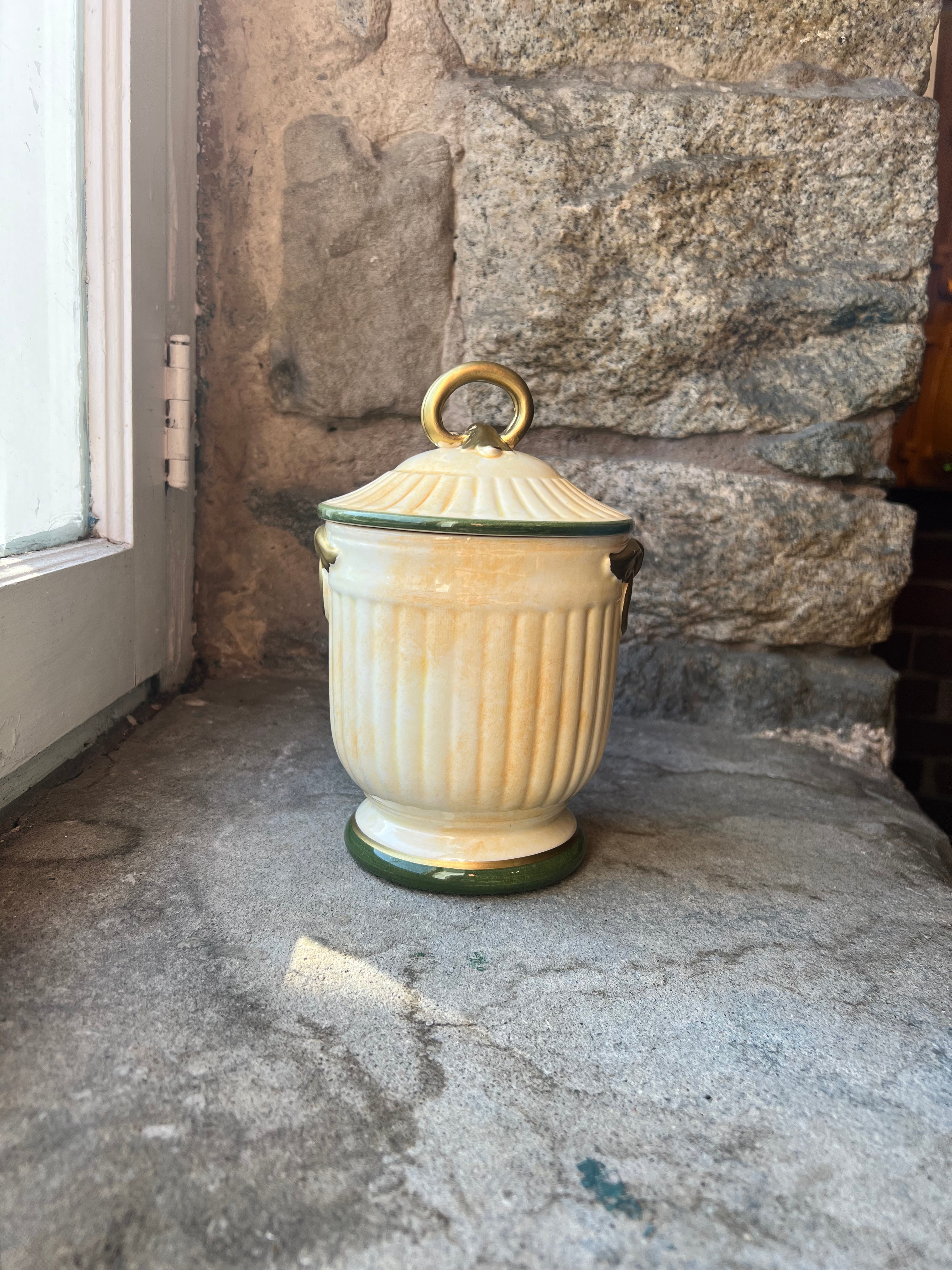 Ceramic Lidded Jar